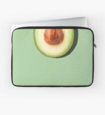Avocado halbe Scheibe tropische Frucht Laptoptasche