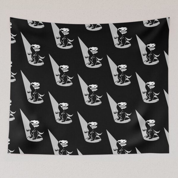 Item preview, Tea Rex show time designed and sold by NewSignCreation.
