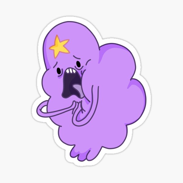 Lumpy Space Princess Stickers | Redbubble