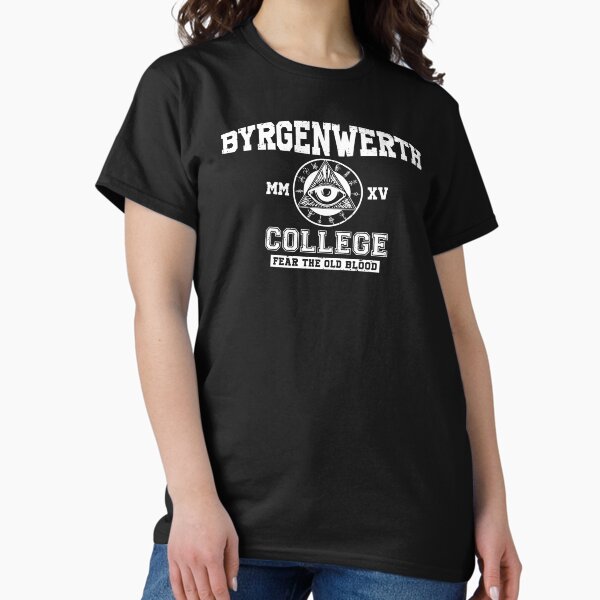 Item preview, Byrgenwerth College (White Text)  designed and sold by Lost In Shirts.