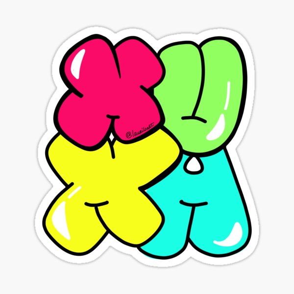 &ldquo;&ldquo;XUXA&rdquo;&rdquo; Sticker for Sale by lauriloart | Redbubble
