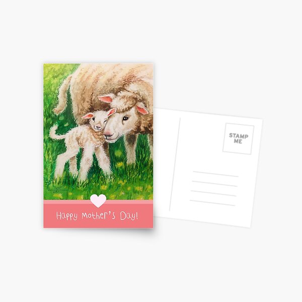 Mother's Day by Maria Tiqwah Postcard