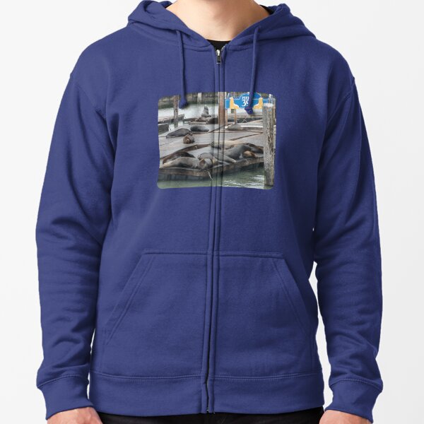 Pier 39 Sea Lions, San Francisco San Francisco Pullover Hoodie | Redbubble