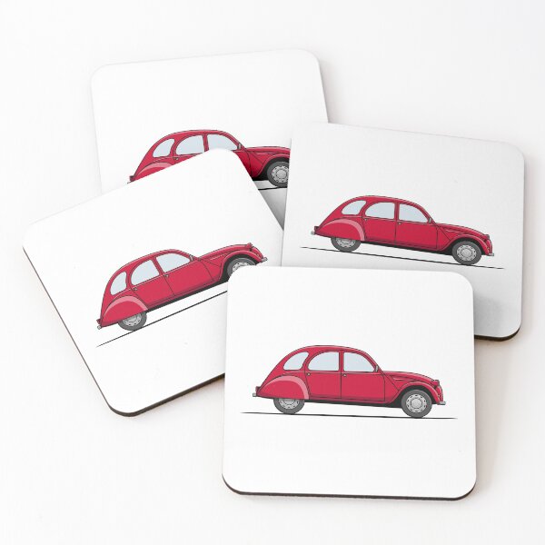 Item preview, Classic French Car - Red designed and sold by JingleSnitch.
