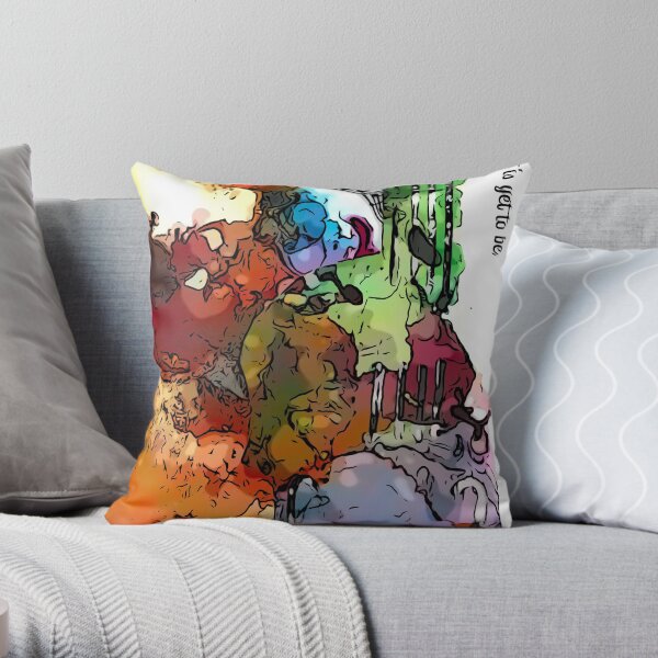 Violin The Best Is Yet To Be Throw Pillow
