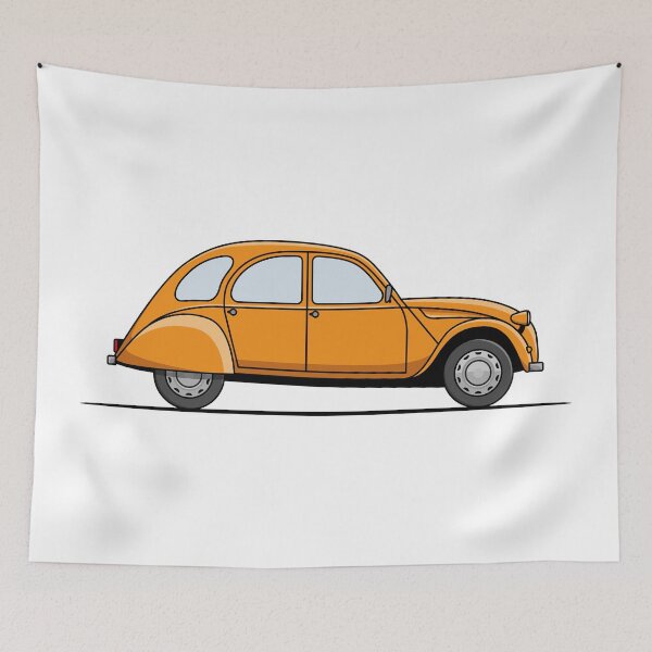 Item preview, Classic French Car - Orange designed and sold by JingleSnitch.