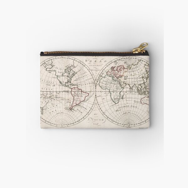 Item preview, The World and it's Discoveries Vintage 1778 Map designed and sold by retropublic.