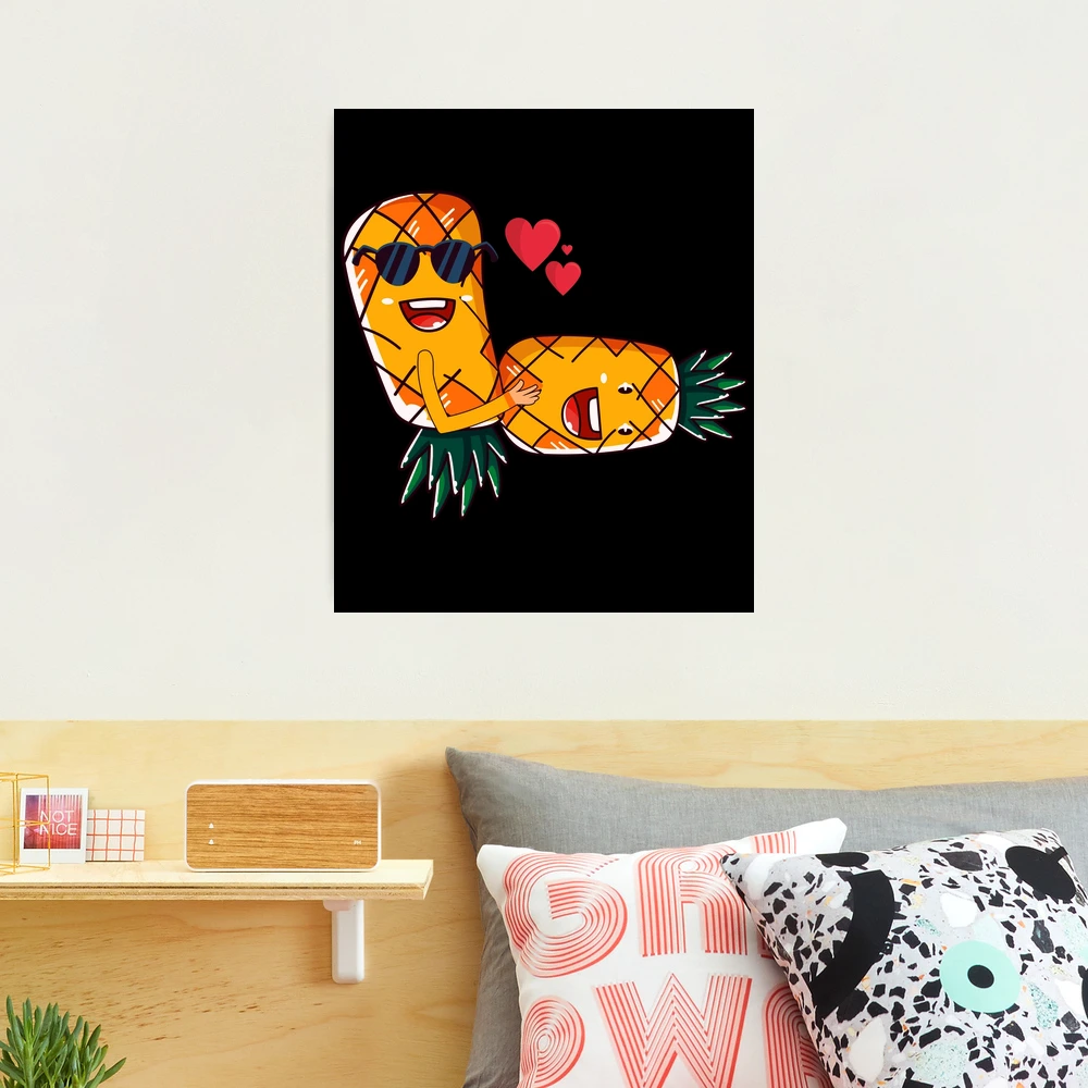 Swinger Upside Down Pineapple Having Sex | Photographic Print