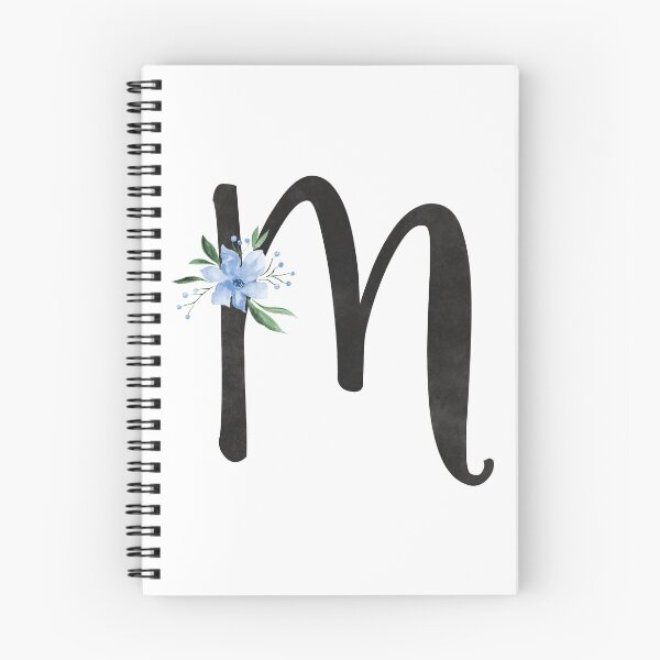 Item preview, Floral Monogram - M designed and sold by Ali Maeve Art.