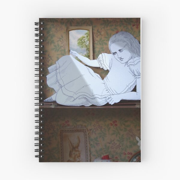 Item preview, Alice in the white Rabbit's House designed and sold by SusanSanford.