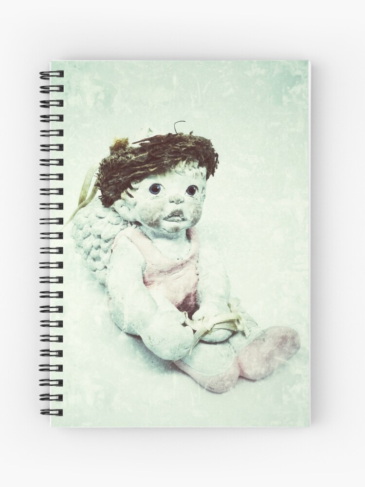 Thumbnail 1 of 3, Journal, Gift for Dancer - Ballerina Angel Cherub in Pink Ballet Slippers - Ballet Gift designed and sold by OneDayArt.