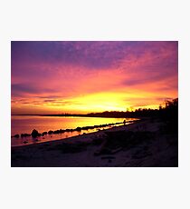 On Golden Bay Photographic Print