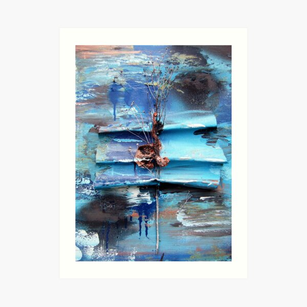 Desperate Mermaid Art Print