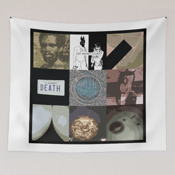 Item preview, Death Grips album covers designed and sold by maeldeluca.