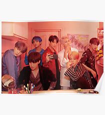 BTS Persona - 2019 Group Photo Map of The Soul Poster