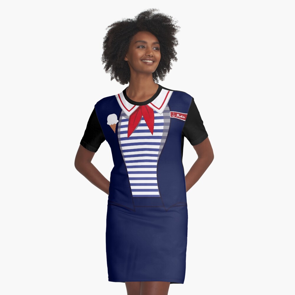 Item preview, Graphic T-Shirt Dress designed and sold by FunGangStore.