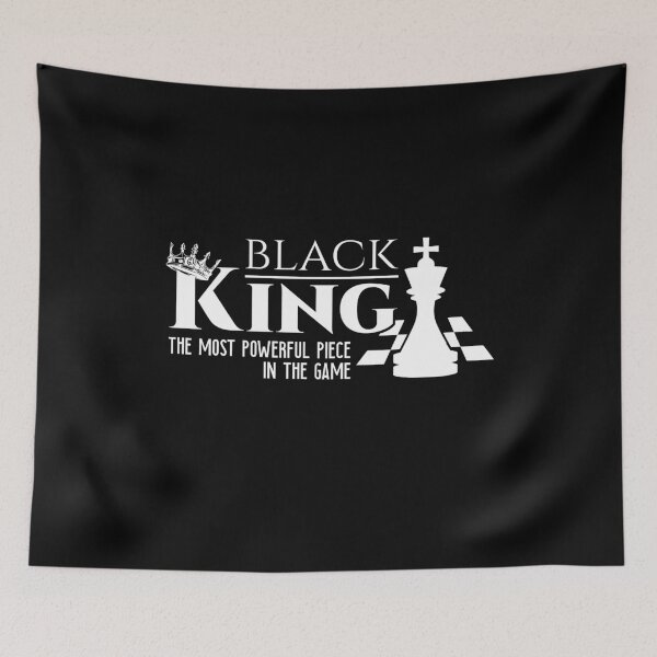 Item preview, The Most Powerful Piece In The Game Black King Chess Custom Design designed and sold by Dressed For  Duty.