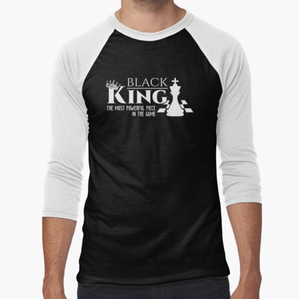 Black King Most Powerful Chess T-Shirt Graphic by academysmart00