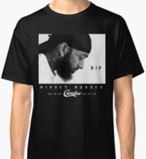 Rip Nipsey Hussle Nipsey Hussle RIP Ruhe in Frieden Nipsey Hussle Crenshaw, Marathon Tribute Fan Art & Merch Classic T-Shirt