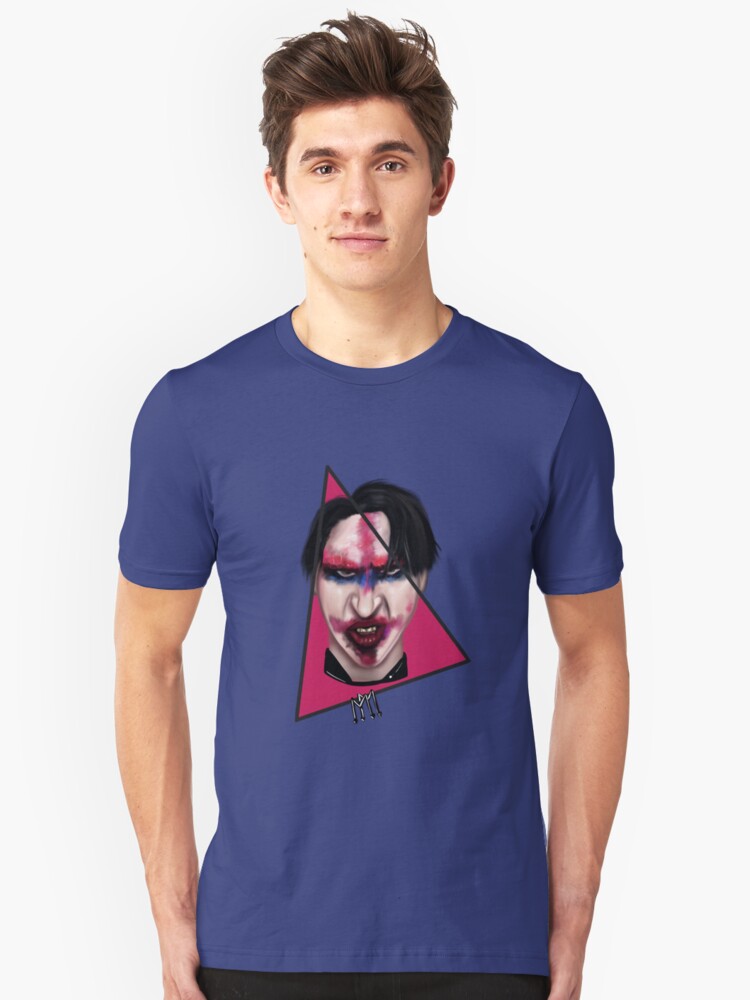 marilyn manson t shirt redbubble