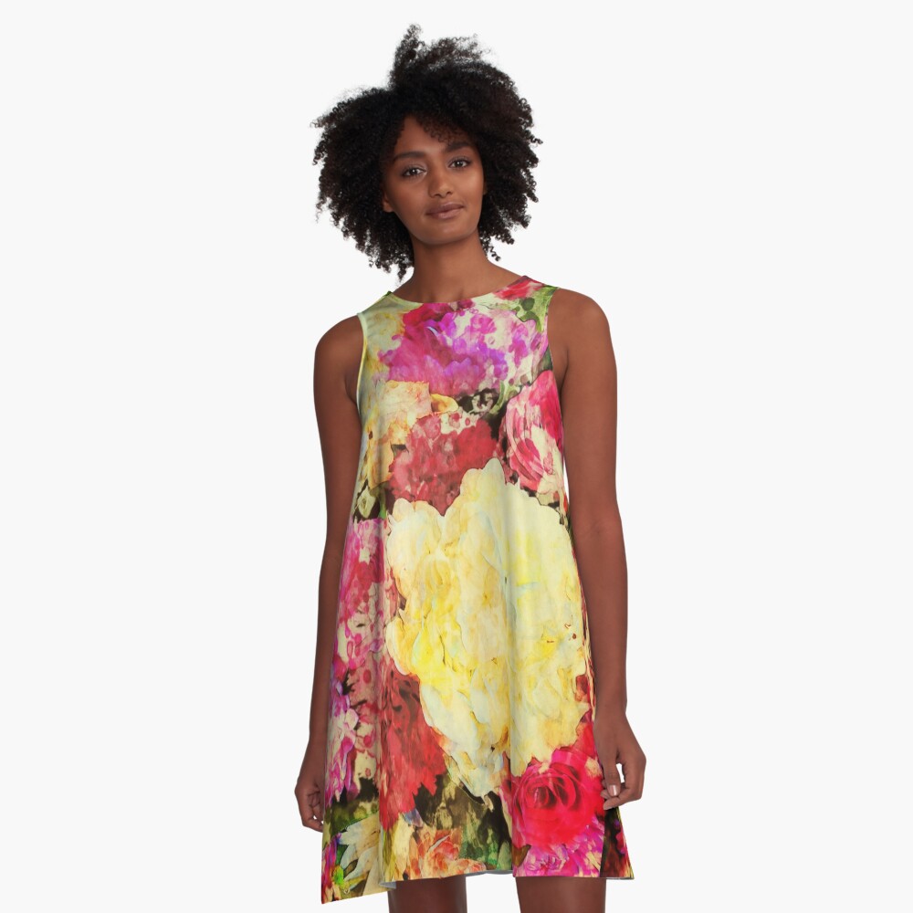 Item preview, A-Line Dress designed and sold by OneDayArt.