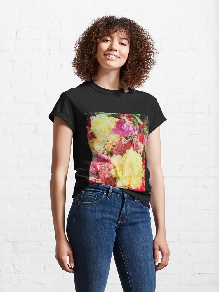 Alternate view of Springtime Bouquet Art - Floral Gift Classic T-Shirt