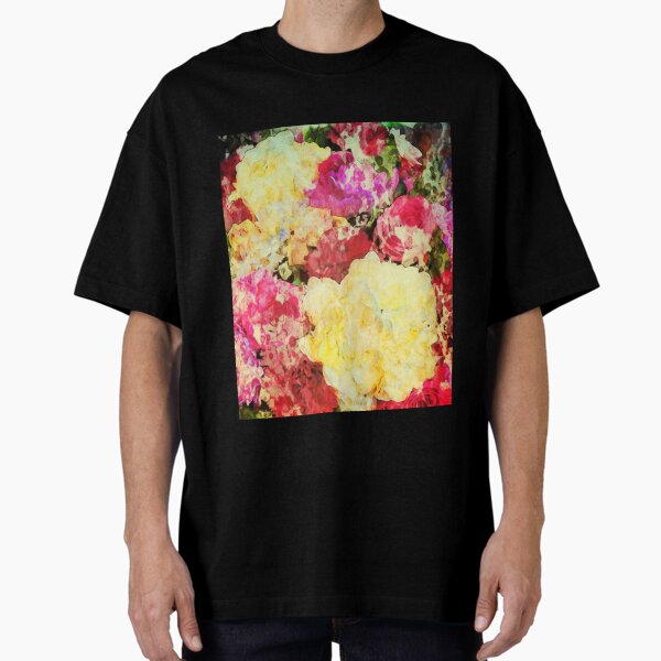 Springtime Bouquet Art - Floral Gift Oversized T-Shirt
