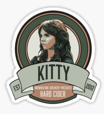 Brownstone Brewery: Kitty Winters Hard Cider Sticker