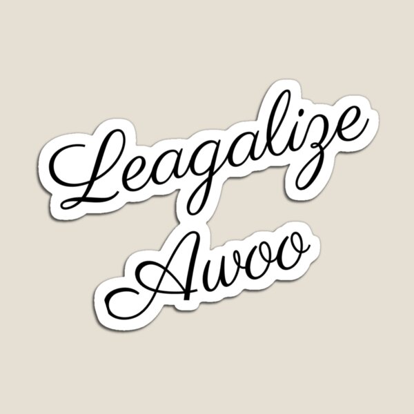 Item preview, Leagalize Awoo designed and sold by NoirFaux.