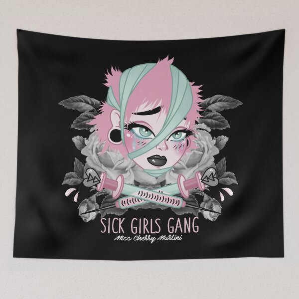 Item preview, Sick Girls Gang designed and sold by Rose Demon.