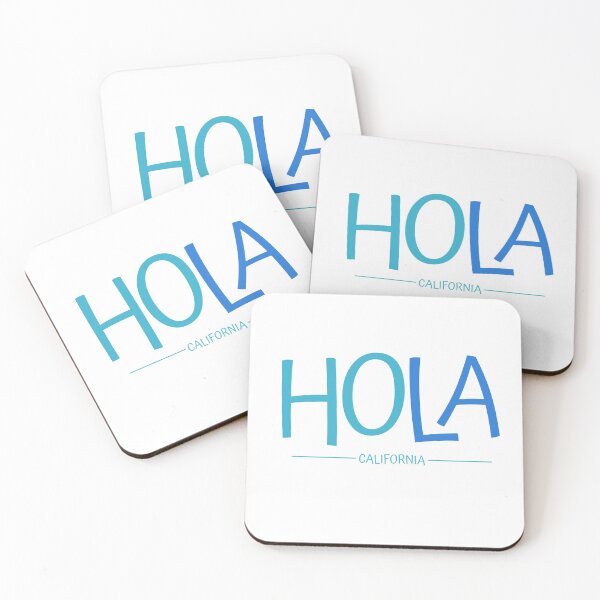 Item preview, Hola Los Angeles, California designed and sold by EverydayDesign.