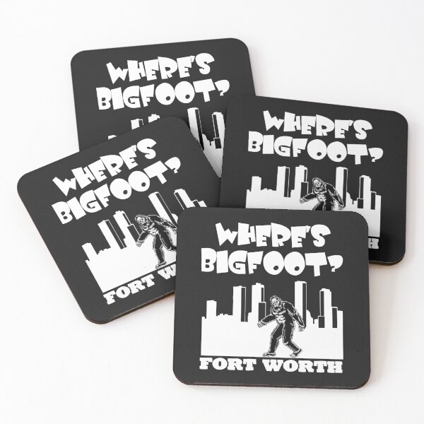 Item preview, Bigfoot in Fort Worth Bigfoot gifts TX design funny gift designed and sold by BRtisticDesigns.