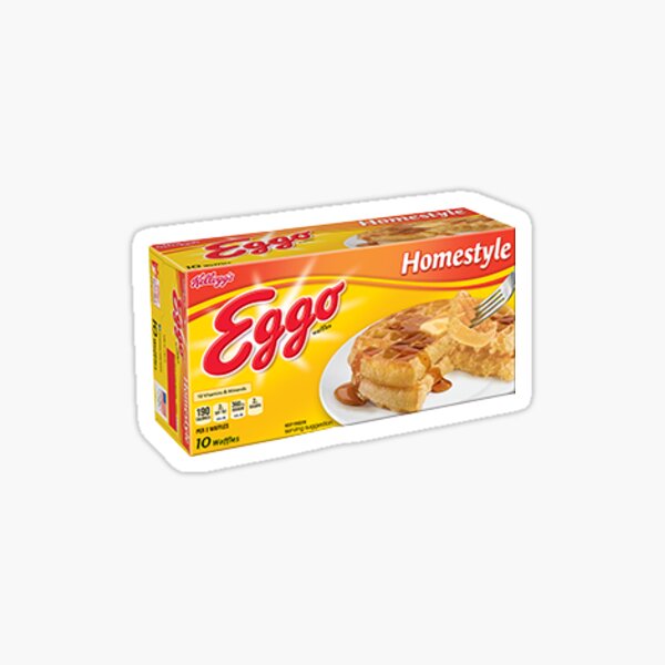 Eggo Waffles Stickers Redbubble