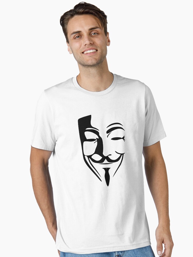 Thumbnail 2 of 7, Essential T-Shirt, Anonymous designed and sold by heeheetees.