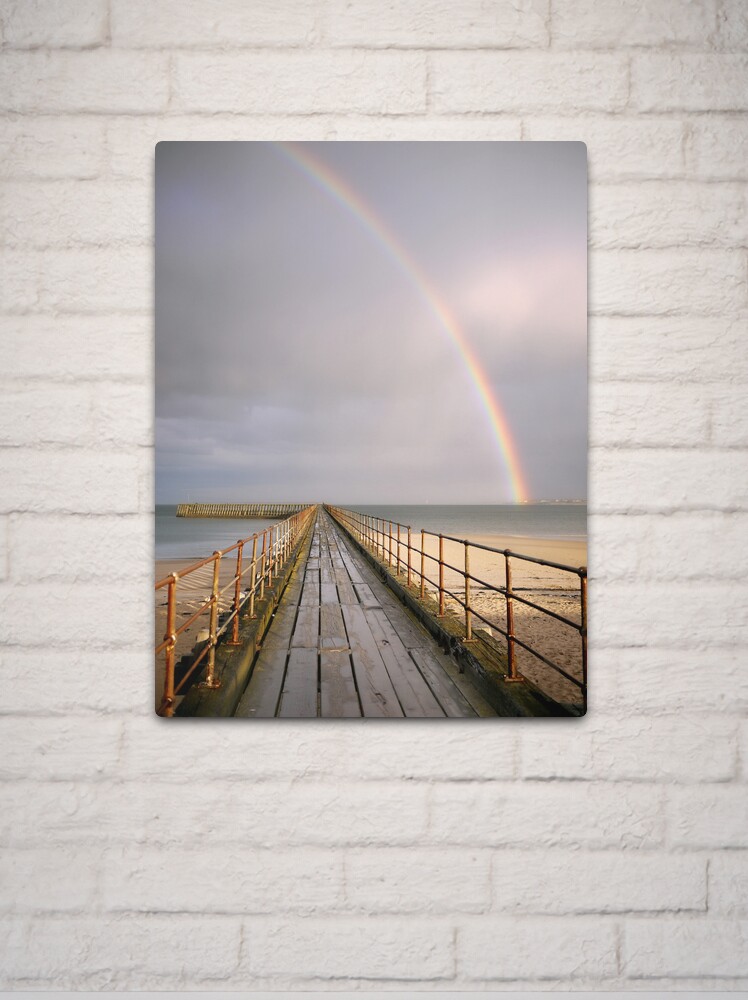 Thumbnail 2 of 4, Metal Print, rainbow designed and sold by james thow.