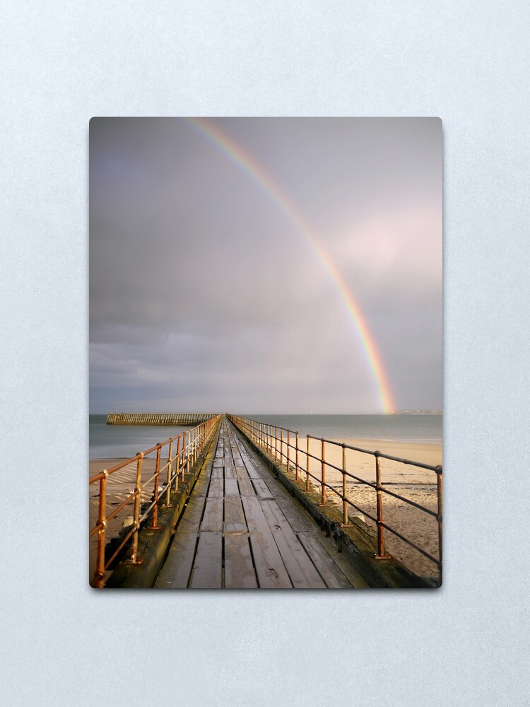 Alternate view of rainbow Metal Print