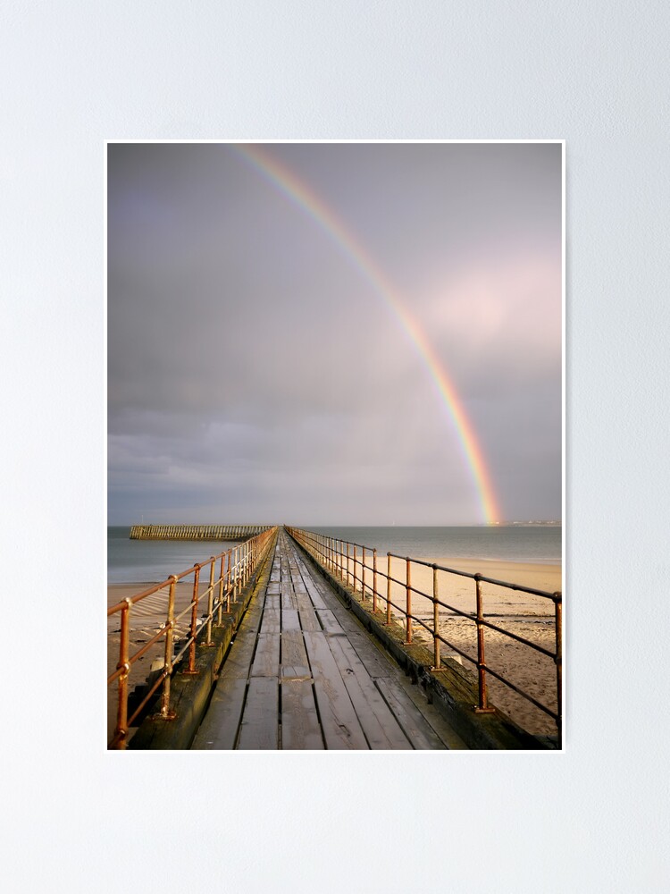 Alternate view of rainbow Poster