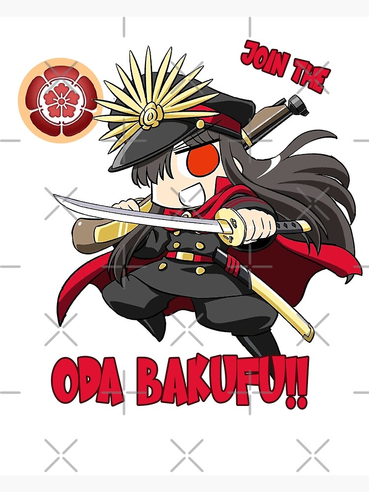Oda Nobunaga Join The Oda Bakufu War Greeting Card By Xemiya Redbubble