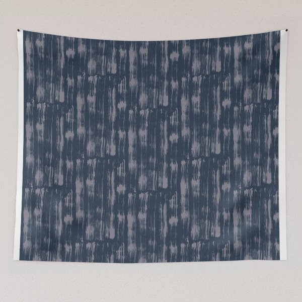Item preview, Handpainted Stripe Brush Strokes Navy designed and sold by gabrielleneil.