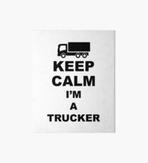 Trucker Galeriedruck