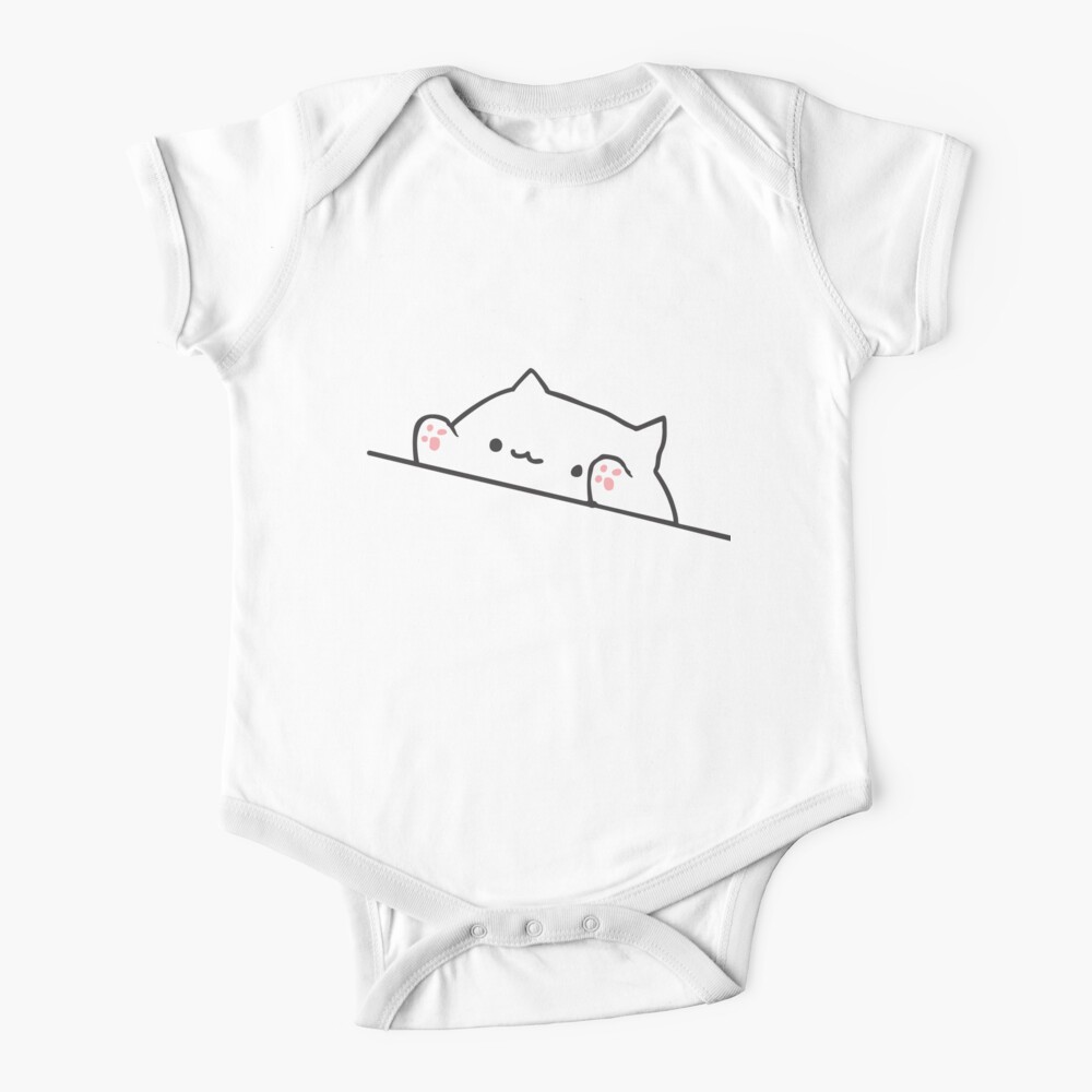 Bongo Cat Baby One Piece By Ordebaik Redbubble - roblox steve's one piece live