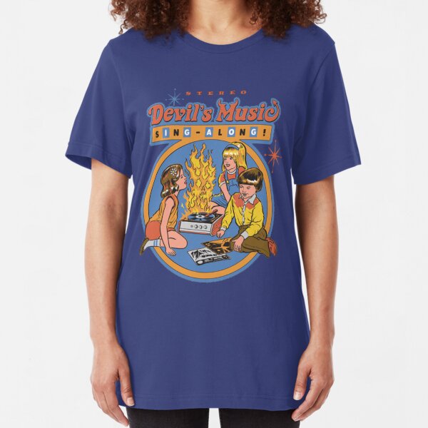 Devils Music Sing Along Slim Fit T-Shirt