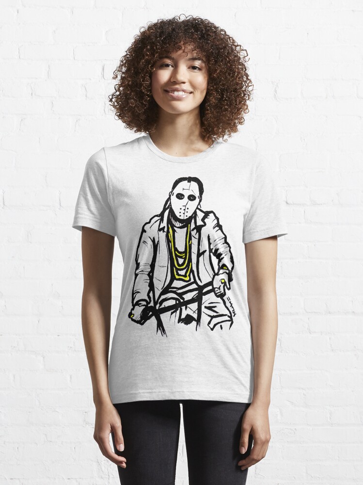 Alternate view of Masked Angel Riding Essential T-Shirt