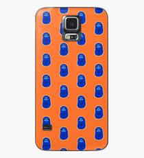 Glücklicher gemütlicher blauer Sloth Bear Hülle & Klebefolie für Samsung Galaxy