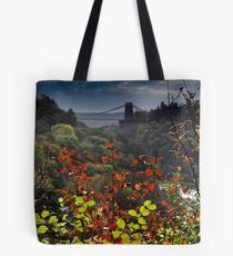 clifton suspension bridge, bristol, england Tote Bag