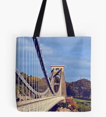 clifton suspension bridge, bristol, england Tote Bag