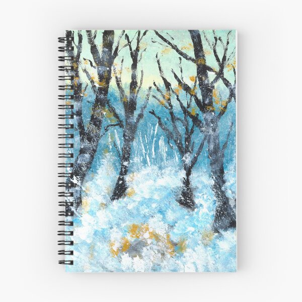 Item preview, Snowy and windy_600dpi scanning of original acrylic plus oil painting on canvas designed and sold by TICU.