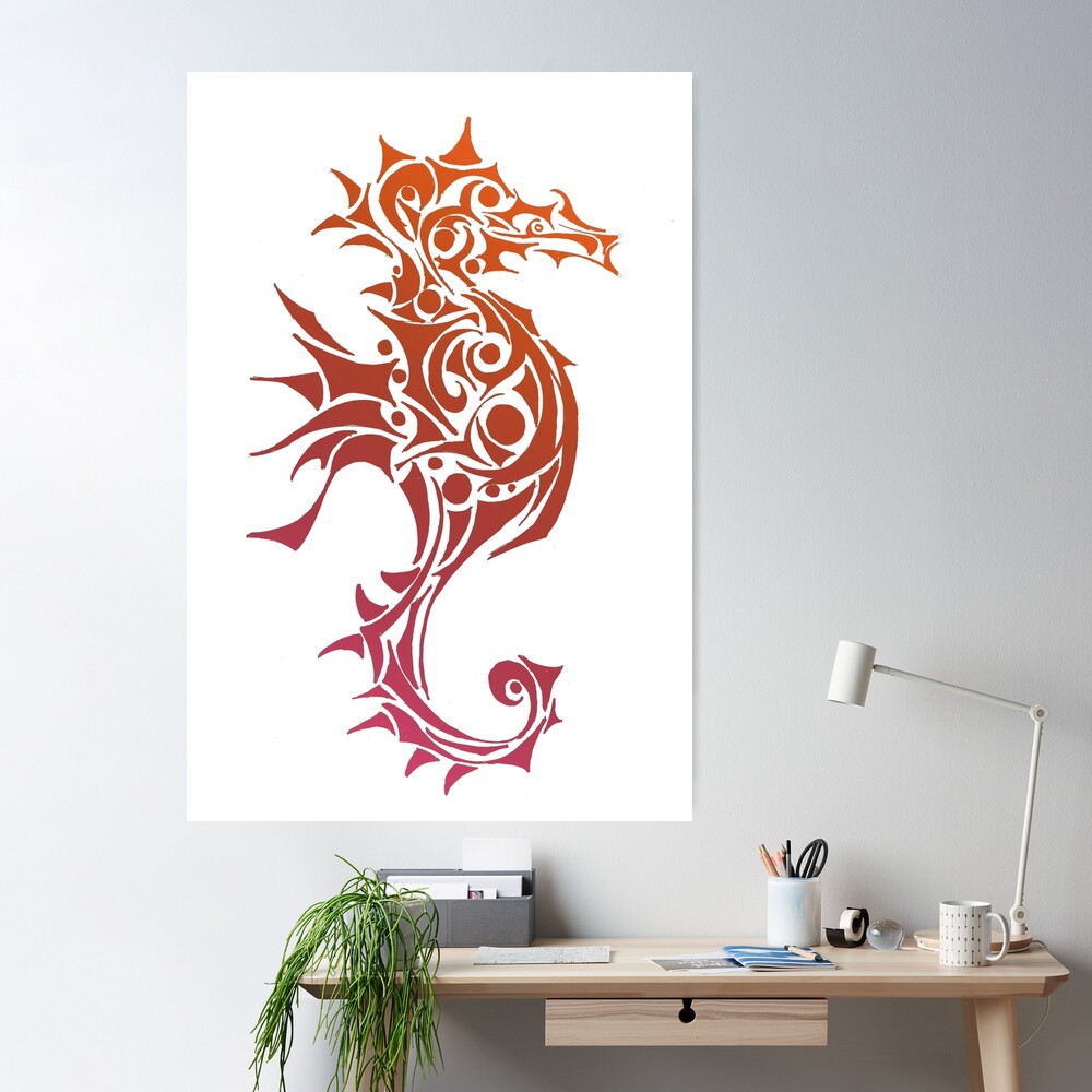 653 Seahorse Tribal Images, Stock Photos, 3D objects, & Vectors |  Shutterstock