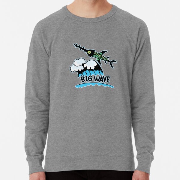big waves Lightweight Sweatshirt