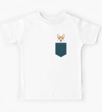 Teagan - Corgi Welsh Corgi gift phone case design for pet lovers and dog people Kids Tee
